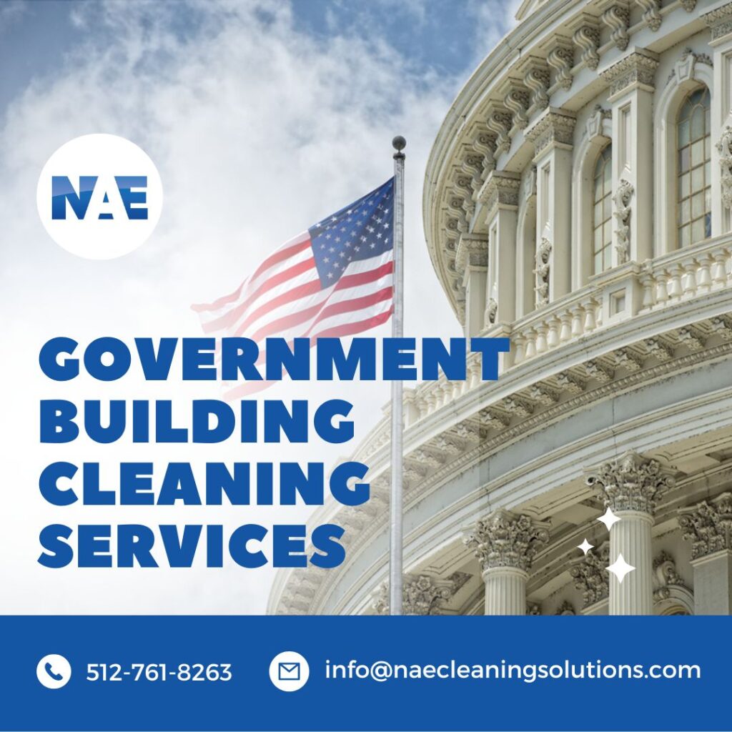Government building cleaning