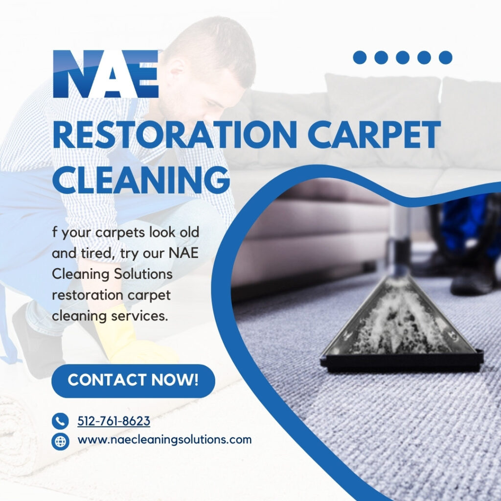 Restoration carpet cleaning