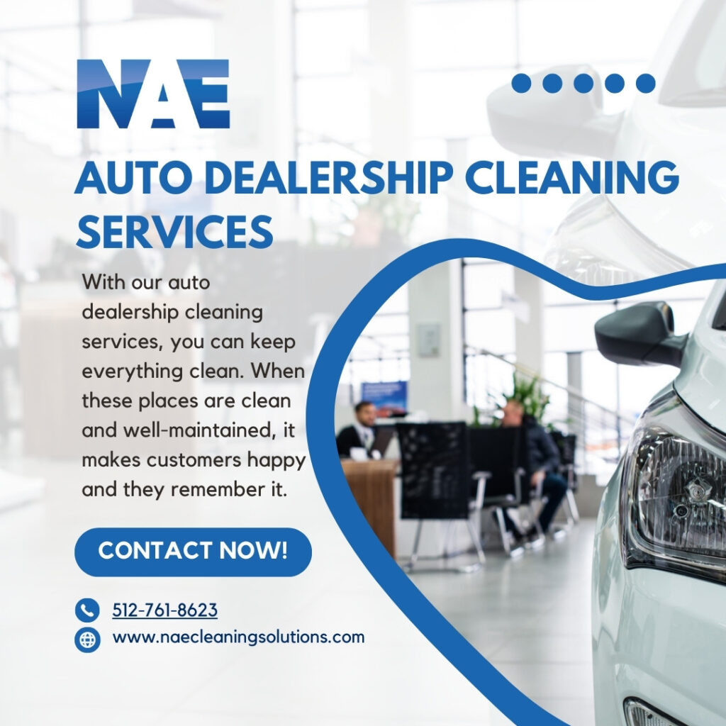 auto dealership cleaning services in Austin