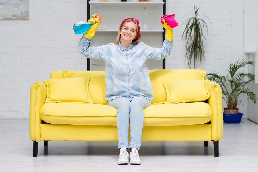 how to disinfect fabric couch