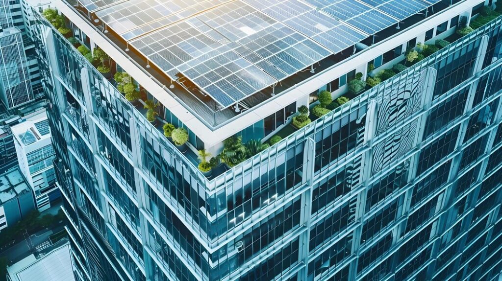 solar panels for commercial buildings