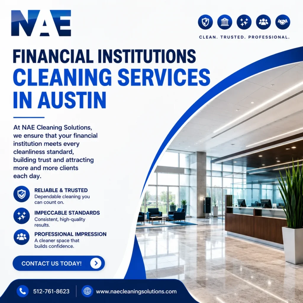 financial office cleaning services in Austin, TX